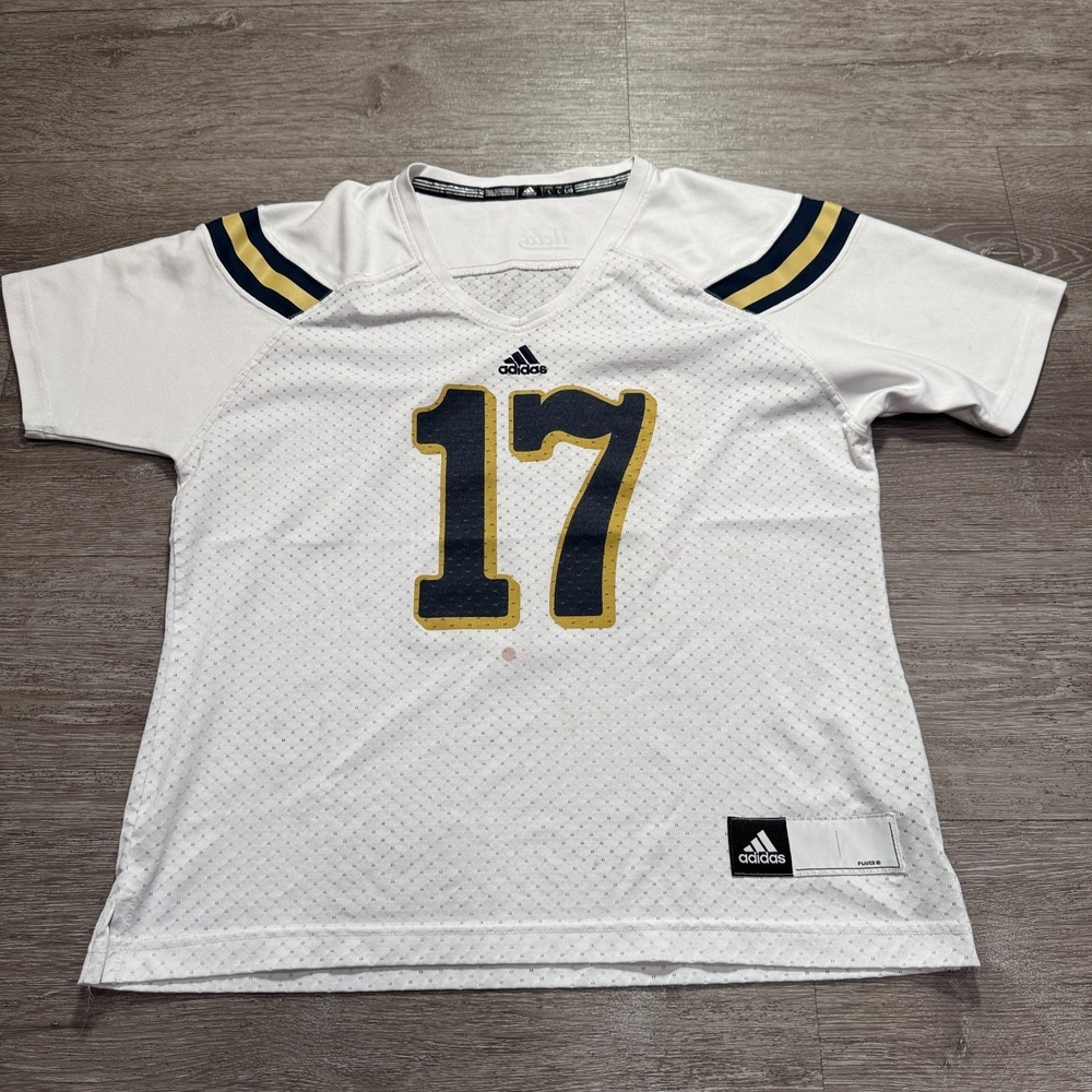 Adidas Football Jersey Womens Large White UCLA Bruins #17 Game Day NCAA Top